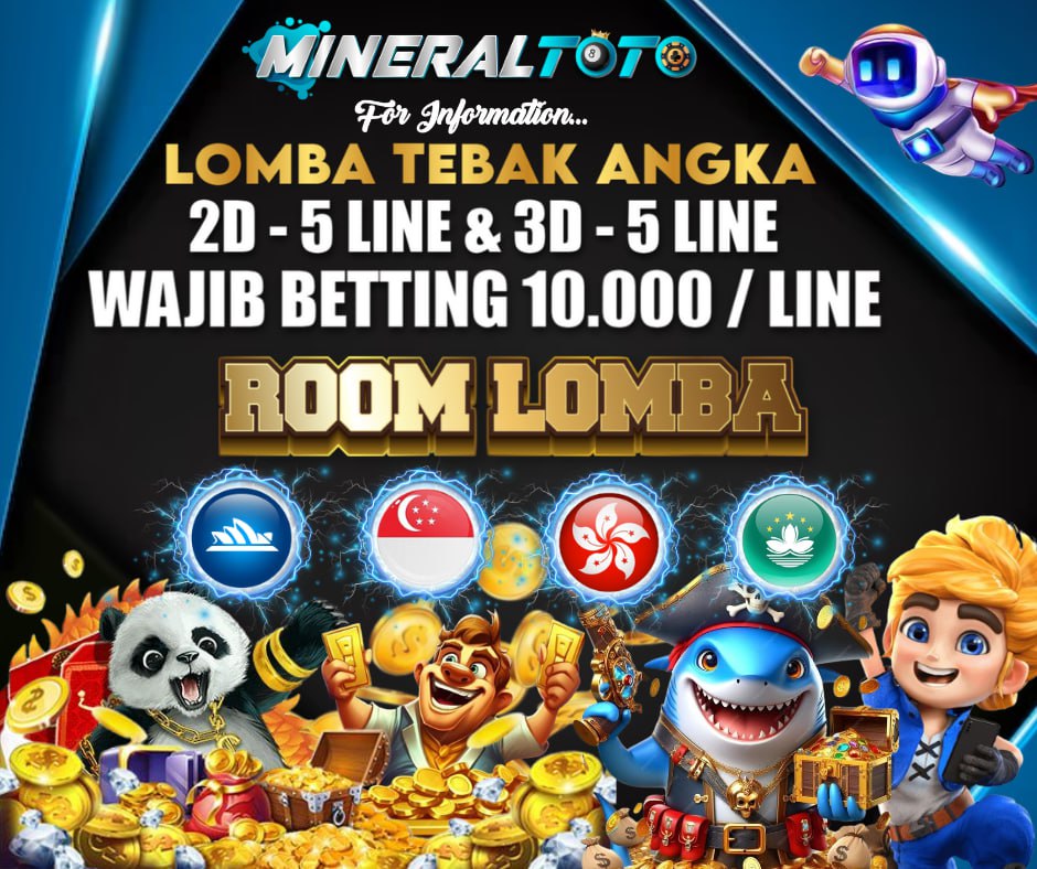 MINERALTOTO ! Daftar Situs Toto Slot & Toto Togel 4D Online Terbaik